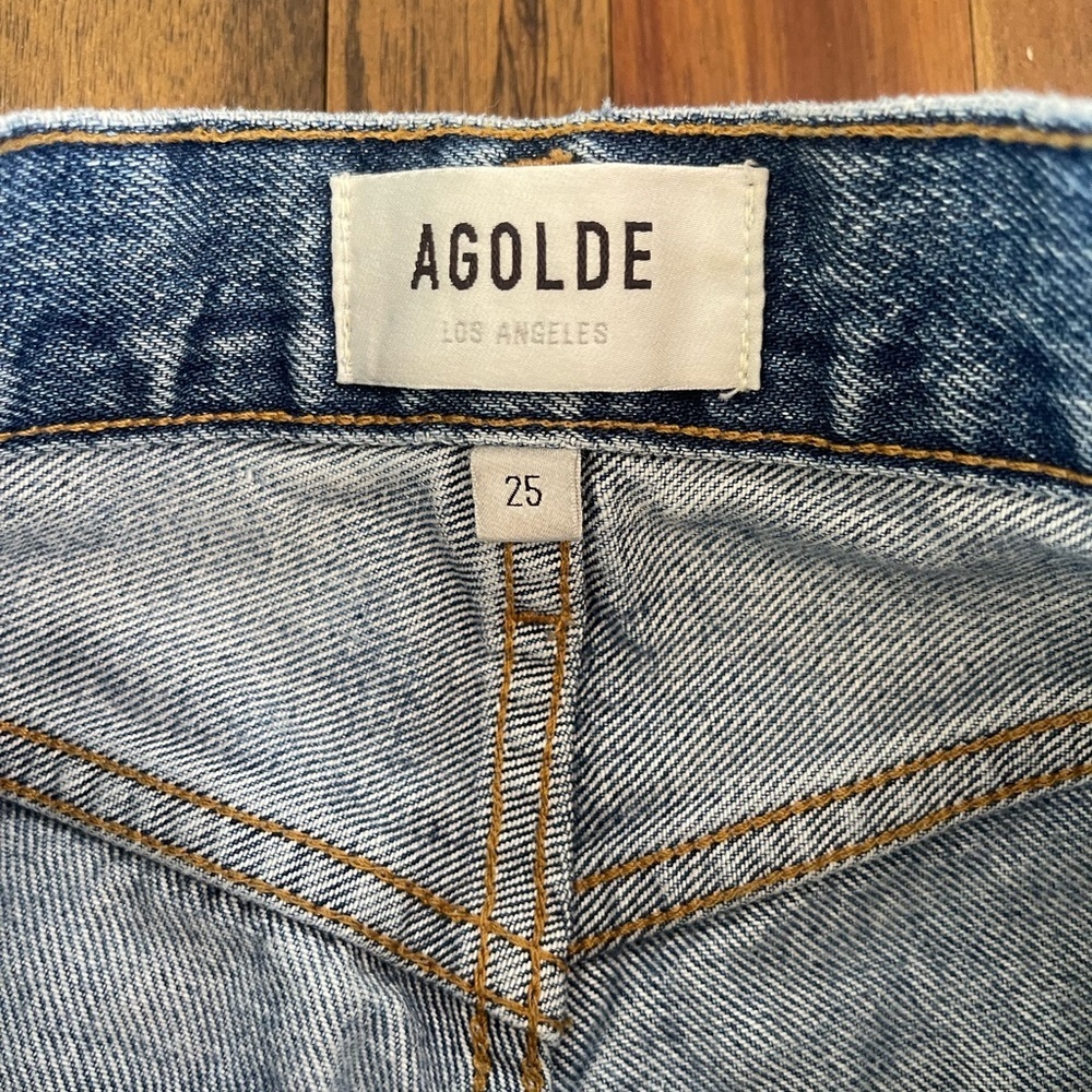 Agolde Riley jeans button fly - Picture 4 of 9